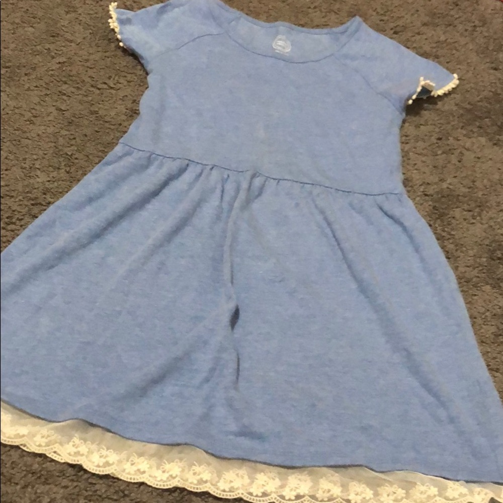 Blue dress